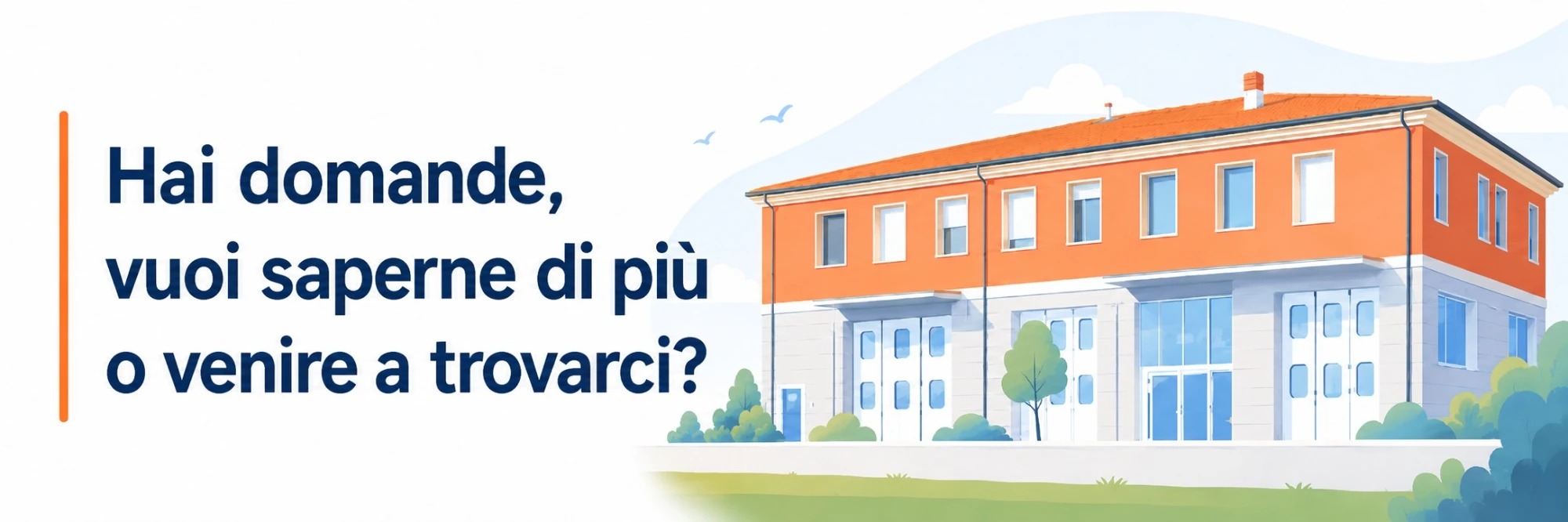 Illustrazione edificio CIS Rubicone